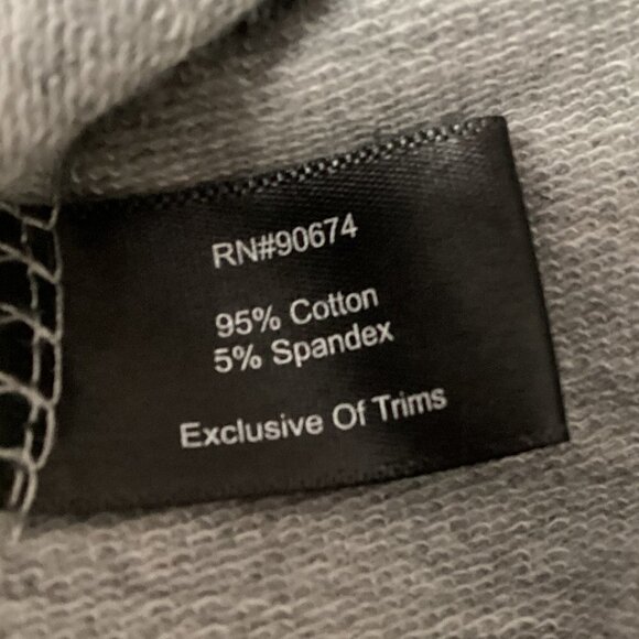 Boston Proper Gray Embroidered Sequin Fringe Boho Long Sleeve Mini Dress S #177G - Picture 7 of 8